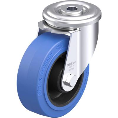 Blickle LER-POEV 100R-SB Plaatstalen zwenkwiel Wieldiameter: 100 mm Draagvermogen (max.): 150 kg 1 stuk(s)