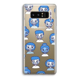 Gezichtjes: Samsung Galaxy Note 8 Transparant Hoesje