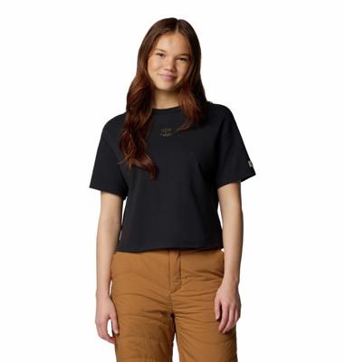 Columbia Wallowa™ Cropped Graphic T-Shirt Dames Black M