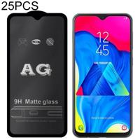 25 stuks AG matte Frosted volledige dekking gehard glas voor Galaxy A70