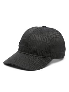 Moschino logo-jacquard baseball cap - Noir