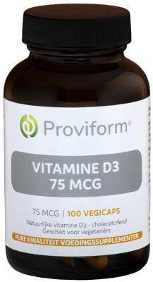 Proviform Vitamine D3 75mcg