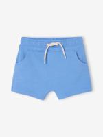 Fleece bermuda voor babyjongens blauw