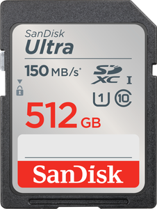 SanDisk Ultra 512 GB SDXC UHS-I Klasse 10