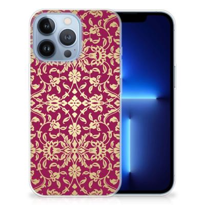 Siliconen Hoesje Apple iPhone 13 Pro Barok Pink