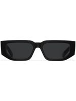 Prada Eyewear lunettes de soleil Symbole à monture rectangulaire - Noir