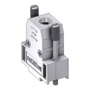 Deltron Connectors Deltron CTLM09UN4 D-sub behuizing Aantal polen: 9 Kunststof, gemetalliseerd 180 ° Metaal 1 stuk(s)