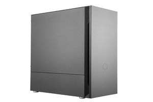 Cooler Master Silencio S400 Midi-tower PC-behuizing Zwart 2 voorgeïnstalleerde ventilators, Stoffilter, Geluidsdemping