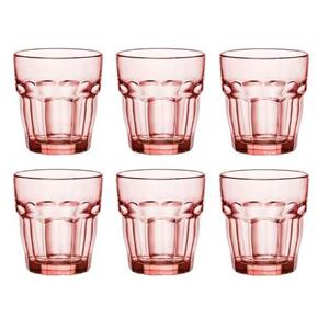 Bormioli Rocco Waterglazen Rock Bar - Oranje - 270 ml - 6 stuks