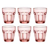 Bormioli Rocco Waterglazen Rock Bar - Oranje - 270 ml - 6 stuks