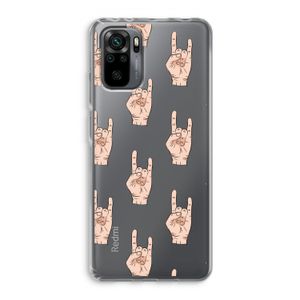 Rock: Xiaomi Redmi Note 10 Pro Transparant Hoesje