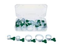 PARKSIDE Bevestigings- en afdichtingsmaterialen (Assortiment slangklemmen 19-delig)