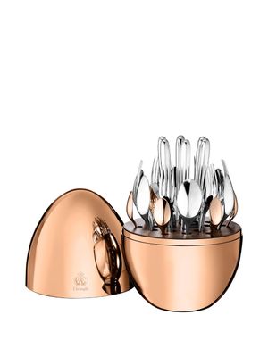 Christofle lot de 24 couverts Mood Precious 24 pièces pour six personnes - Rose