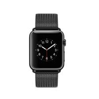 Roestvrijstalen horlogeband voor Apple Watch serie 3 & 2 & 1 42mm(Black)