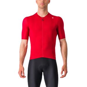 Castelli Espresso fietsshirt korte mouw rood heren XL