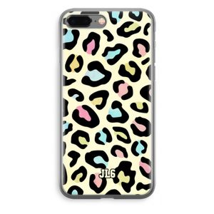 Leopard pattern: iPhone 8 Plus Transparant Hoesje