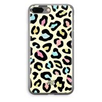 Leopard pattern: iPhone 8 Plus Transparant Hoesje