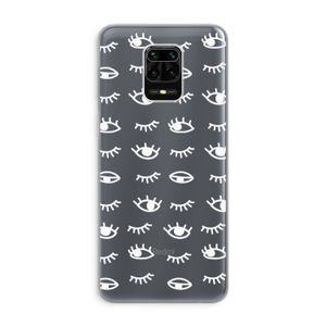 Eye pattern #3: Xiaomi Redmi Note 9 Pro Transparant Hoesje