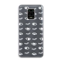 Eye pattern #3: Xiaomi Redmi Note 9 Pro Transparant Hoesje