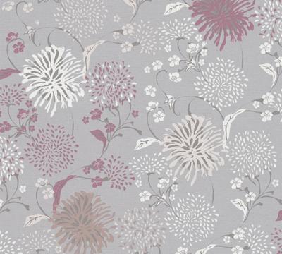 Livingwalls House of Turnowsky - Grijs - Floral - 389002