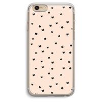 Kleine kattenkopjes: iPhone 6 Plus / 6S Plus Transparant Hoesje