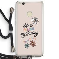 Tough Life: Huawei Ascend P10 Lite Transparant Hoesje met koord