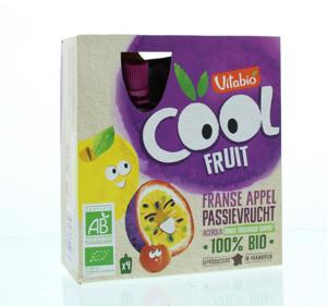 Vitabio Coolfruit appel passievrucht 90 gr bio (4 st)