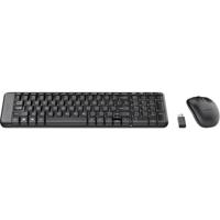 Logitech MK220 Set met toetsenbord en muis Radiografisch QWERTY, UK-Engels Zwart