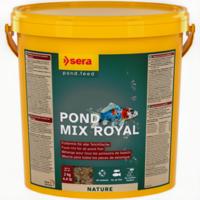 Sera Pond Mix Royal 10L - Compleet Voeder voor Diverse Vijvervissen met Spirulina & Gammarus