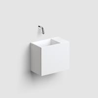 Fontein Clou Nifty 38Cm Met Onderkast Mat Wit