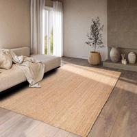 Handgeweven Jute Vloerkleed Rosalie maat: 300x80cm - materiaal: Jute - Dekbed-Discounter.nl Handgeweven Jute Vloerkleed Rosalie maat: 300x80cm - materiaal: Jute - Dekbed-Discounter.nl