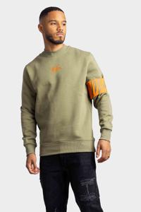 Malelions Captain Sweater Heren Groen/Oranje - Maat S - Kleur: GroenOranje | Soccerfanshop