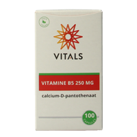 Vitamine B5 250mg 100 Capsules