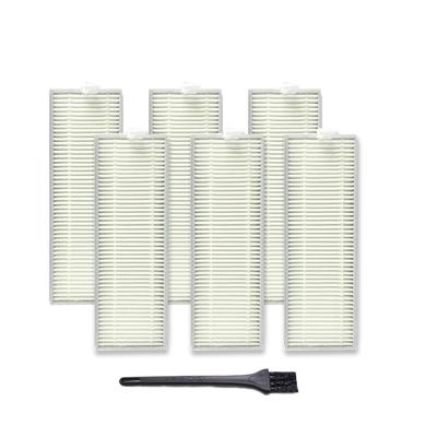 XI267 6 stuks I259 filter + G101 kleine zwarte borstel voor ILIFE A7 A9