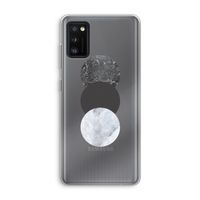 Marmeren cirkels: Samsung Galaxy A41 Transparant Hoesje