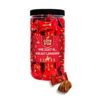 Côte d'Or Mini Bouchée "Wie zoet is... krijgt lekkers!" - chocolade