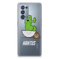 OPPO Reno 6 Pro Plus 5G Telefoonhoesje met Naam Cactus Poo