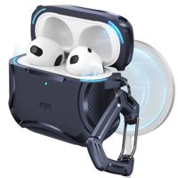 AirPods 4 Cyber Tough Case (HaloLock) - Dark Blue
