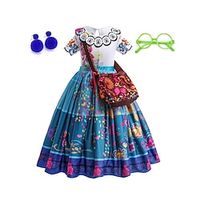 Encanto Isabela Madrigal Luisa Dolores Cosplay kostuum Bloemenmeisje jurk Vakantie jurk Voor meisjes Film cosplay leuke Style Kinderdag Nieuwjaar Maskerade Lightinthebox