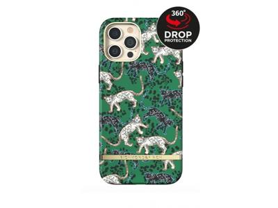 Richmond & Finch Richmond & Finch Freedom Series One-Piece Apple iPhone 12 Pro Max Green Leopard