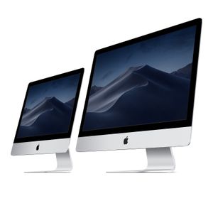 Apple iMac Intel® Core™ i3 54,6 cm (21.5") 4096 x 2304 Pixels 8 GB DDR4-SDRAM 1 TB HDD Alles-in-één-pc AMD Radeon Pro 555X macOS Mojave 10.14 Wi-Fi 5 (802.11ac) Zilver