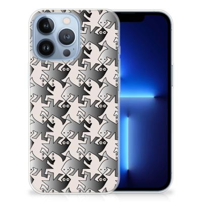 Apple iPhone 13 Pro | TPU Hoesje | Salamander Grey