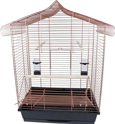 Interzoo vogelkooi Vega koper/zwart - Gebr de boon