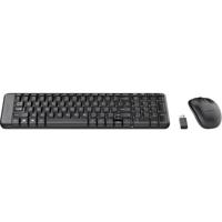 Logitech MK220 Radiografisch Set met toetsenbord en muis QWERTY, UK-Engels Zwart - thumbnail