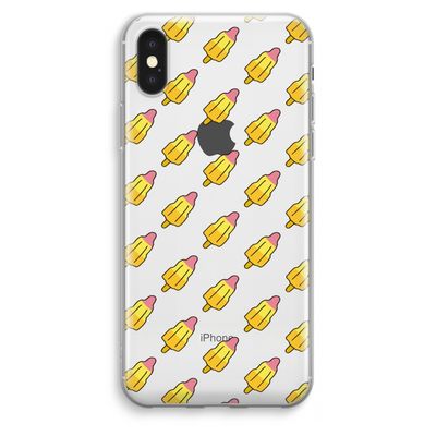 Waterijsjes: iPhone XS Max Transparant Hoesje