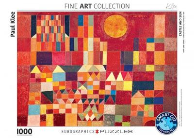 Castle and Sun Paul Klee Puzzel 1000 Stukjes