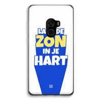 Laat de zon in je hart: Xiaomi Mi Mix 2 Transparant Hoesje