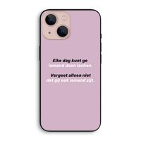 gij zijt ook iemand: iPhone 13 mini Biologisch afbreekbaar hoesje