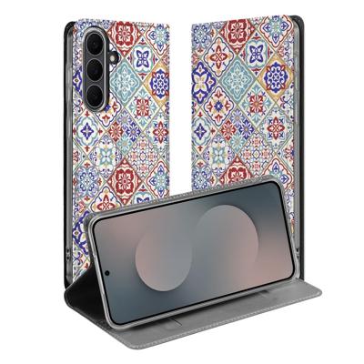 Wallet Case Samsung Galaxy S25 FE Tiles Color