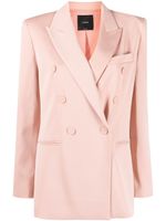 PINKO blazer à boutonnière croisée - Rose